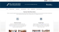 Desktop Screenshot of businesshotelreservations.nl